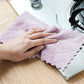 1 pc Double-sided Absorbent Dishcloth