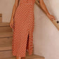 Dots Slit Dress