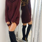 High Collar Sweater, sweater, VIVIMARKS