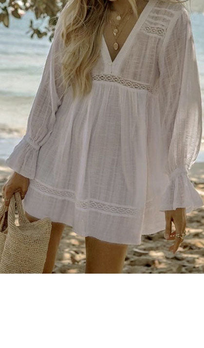 Long sleeve Cover Up