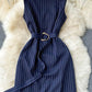Stripe Sleeveless Dress