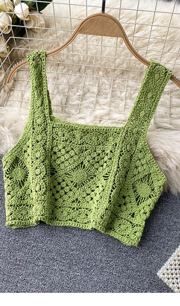 Knit Hollow Out Camisole