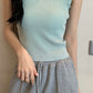 Knit Spaghetti Straps Tops