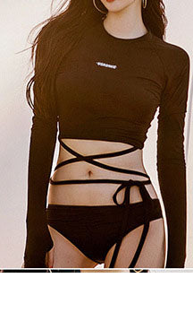 Long Sleeve Bikini Set
