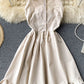 Front Buttons Dress