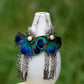 Peacock Feathers Earrings, ACCESSORIES, VIVIMARKS