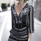 Black v Neck Romper, romper, VIVIMARKS