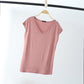 V Neck Solid Color Top