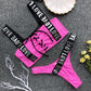 Lace Up Love Bikini Set