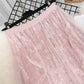 Grenadine Feather Embroidery Skirt