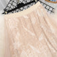 Grenadine Feather Embroidery Skirt