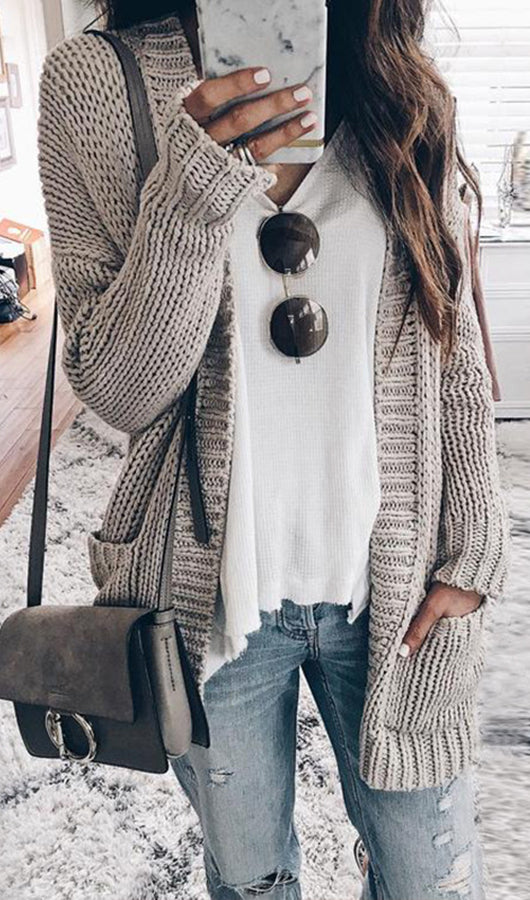 Knit Cardigan