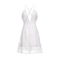 Lace Open Back Sleeveless Dress