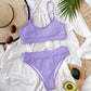 High Waist  Bikini Set