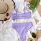 High Waist  Bikini Set