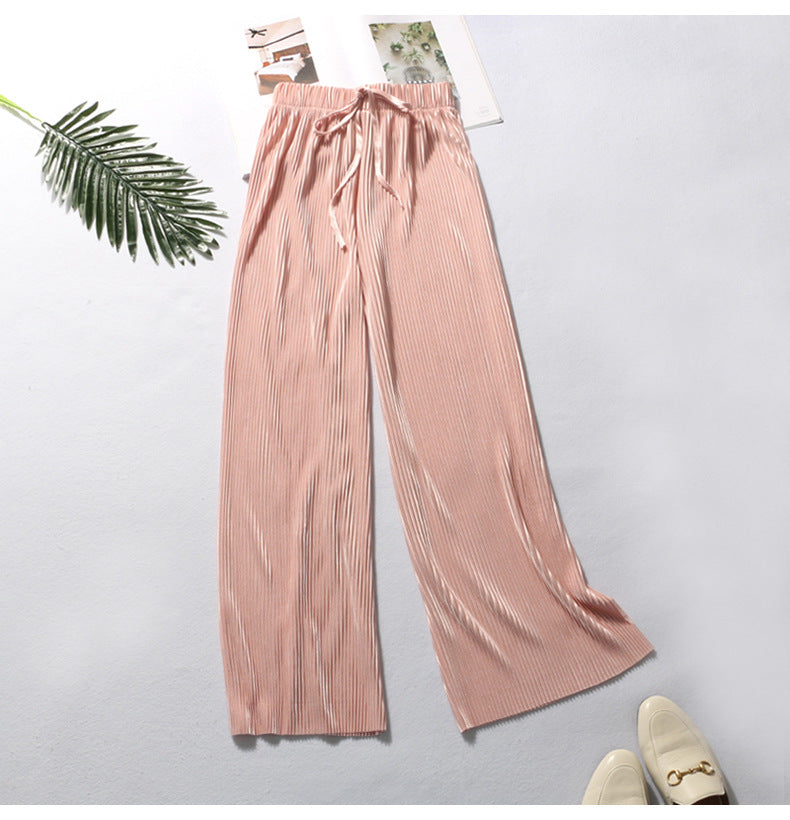 Pleated trousers