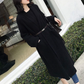 Solid Color Knit Cardigan