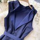 Stripe Sleeveless Dress