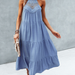 Solid Color Casual Dress