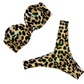 Solid Color Bikini Set