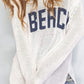 Knit V Neck Cover Up