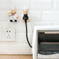 1 pc Cartoon Power Cord Storage Sticking Hook
