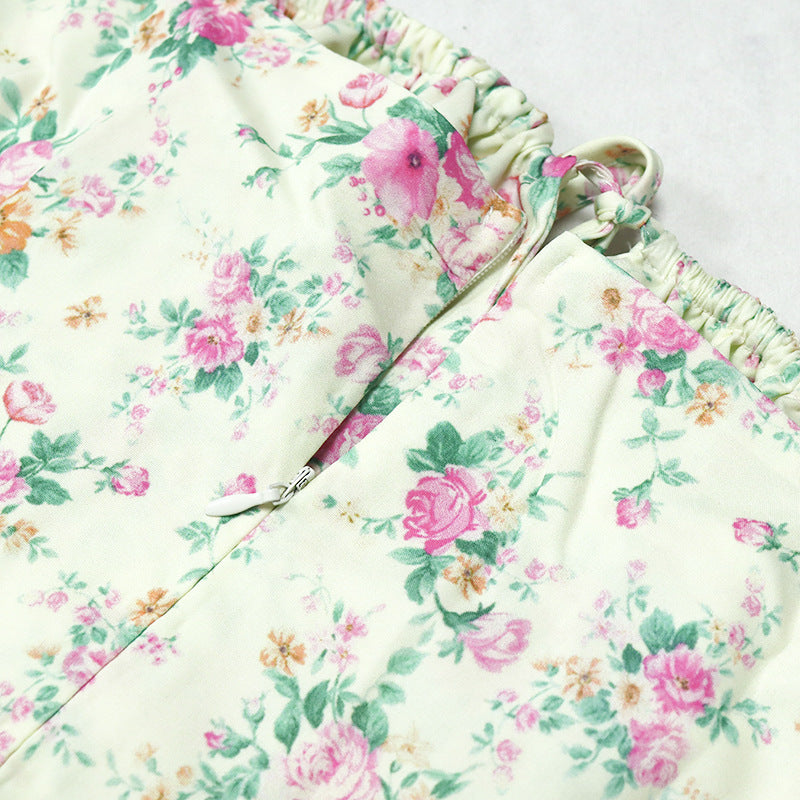 Floral Slit Dress