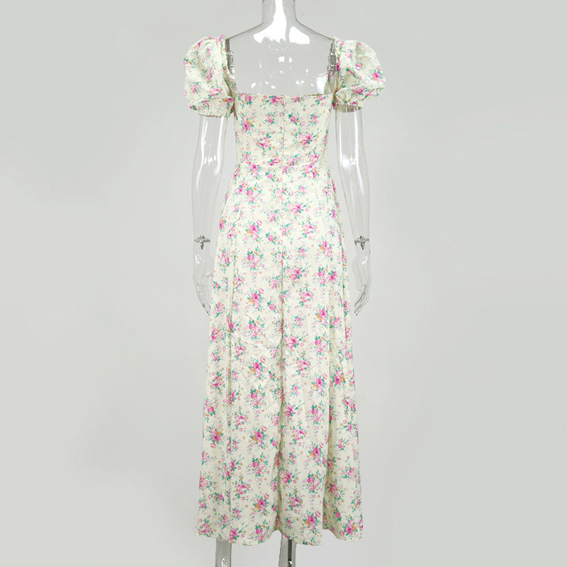Floral Slit Dress