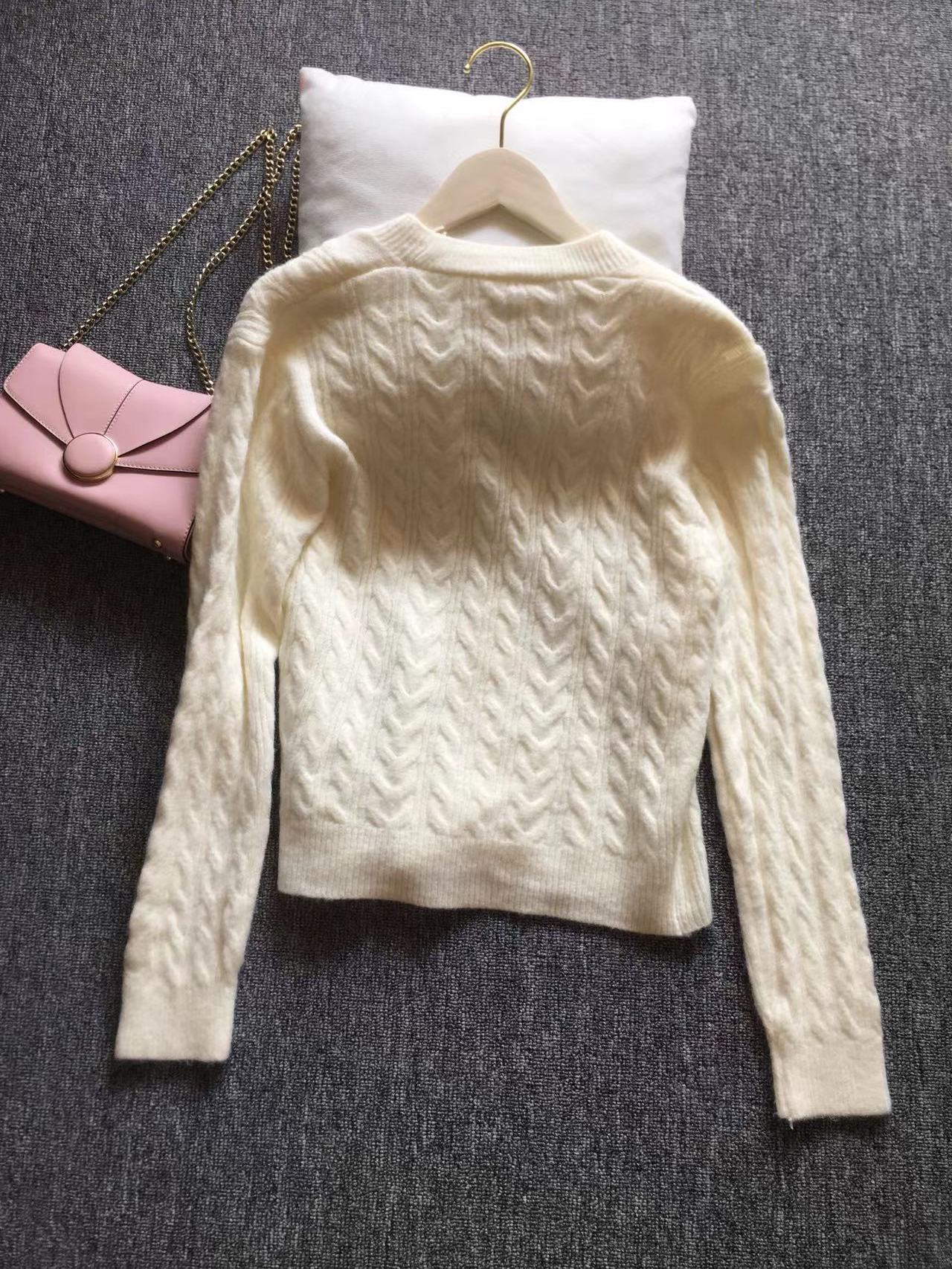 Front Buttons Knit Cardigan