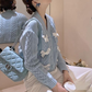 Bowknot Knotted Sweater Cardigan