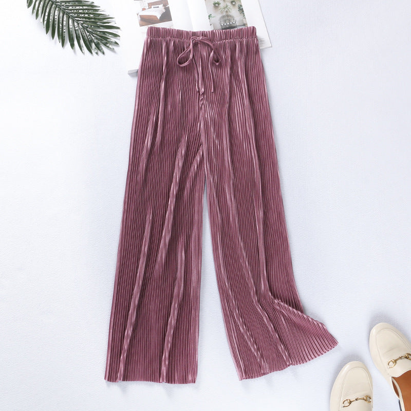Pleated trousers