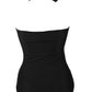 Solid Color Halter One Piece Swimsuit, bikini, VIVIMARKS