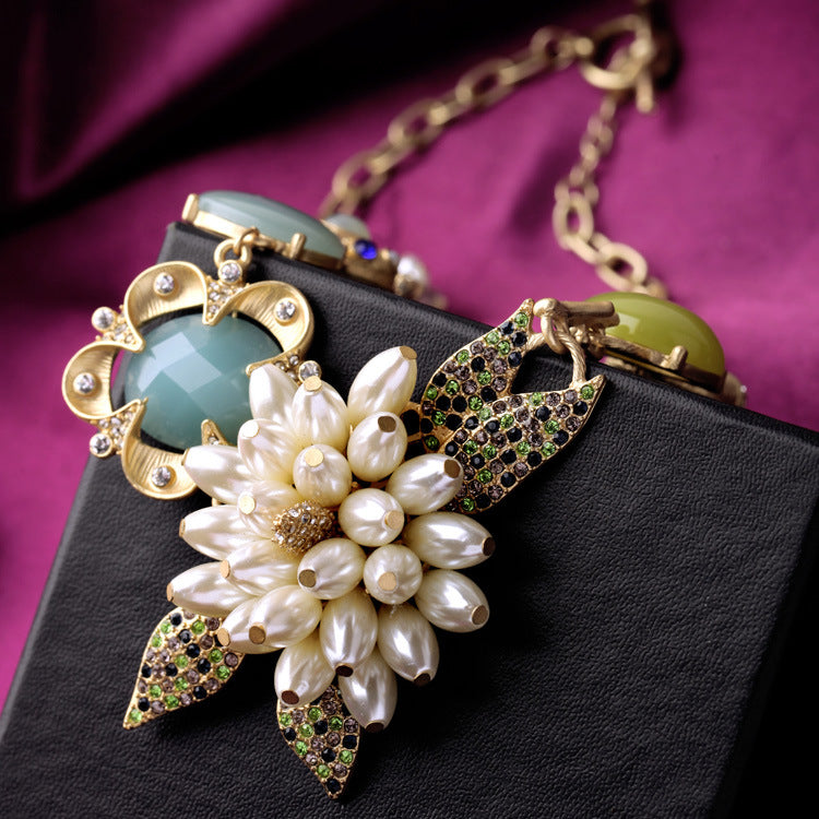 Floral Necklace, ACCESSORIES, VIVIMARKS