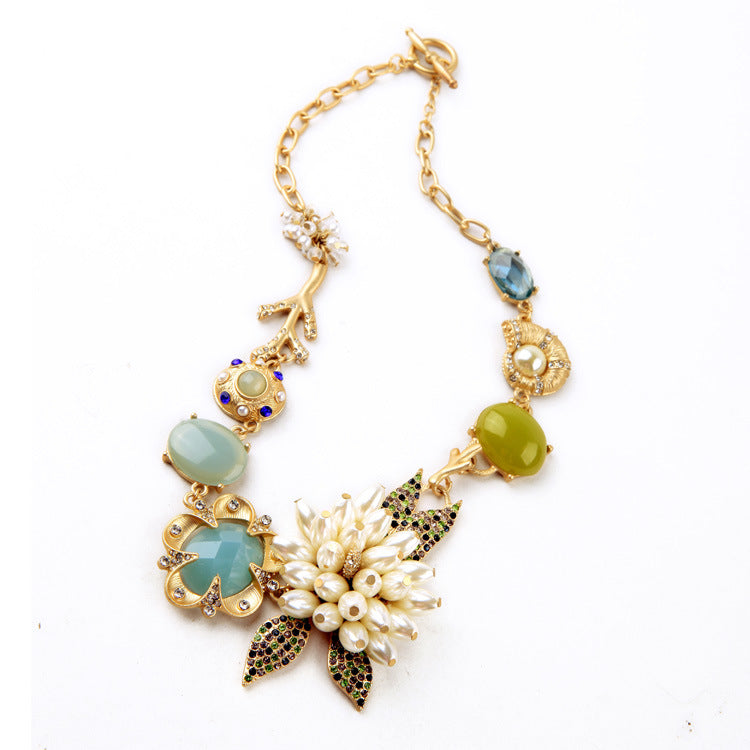 Floral Necklace, ACCESSORIES, VIVIMARKS