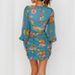 Puff sleeve Floral Dress