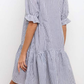 Stripe Short Sleeve Dress