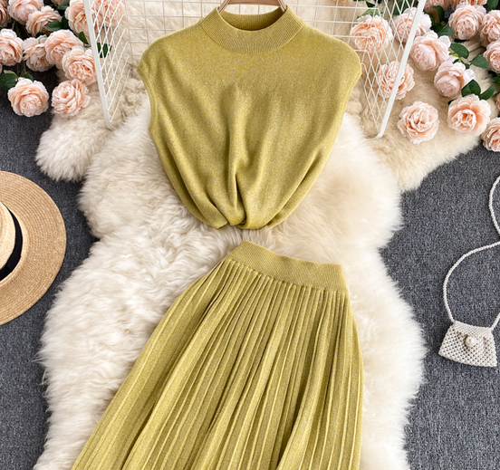 Knit Two Pieces Set