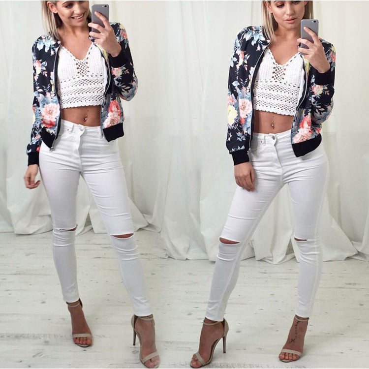 Floral Jacket, jacket, VIVIMARKS