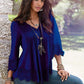 V Neck Lace Splicing Top, top, VIVIMARKS