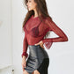 Lace See-through Top, top, VIVIMARKS