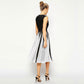 Sleeveless Chiffon Splicing Dress, dress, VIVIMARKS