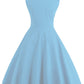 Dots Splicing Sleeveless Dress, dress, VIVIMARKS