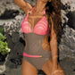 Colorful Halter One Piece Swimsuit, bikini, VIVIMARKS