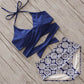 Floral Cross Bikini Set, bikini, VIVIMARKS
