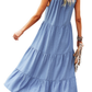 Solid Color Casual Dress