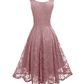 Sleeveless Lace Dress