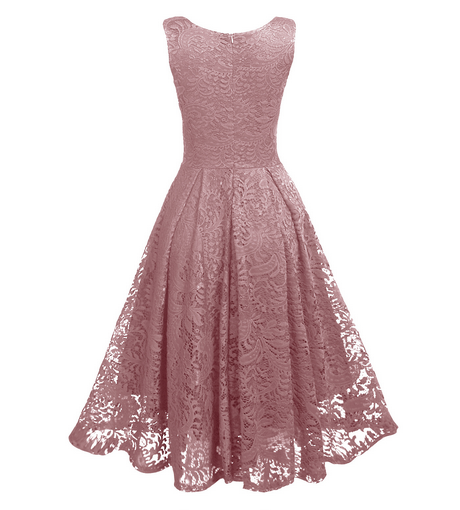 Sleeveless Lace Dress