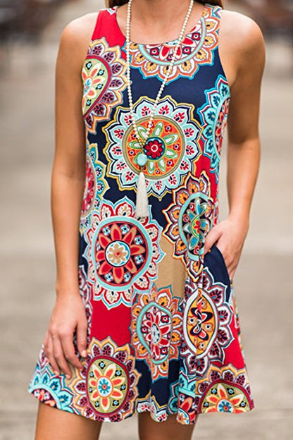 Boho Sleeveless Dress