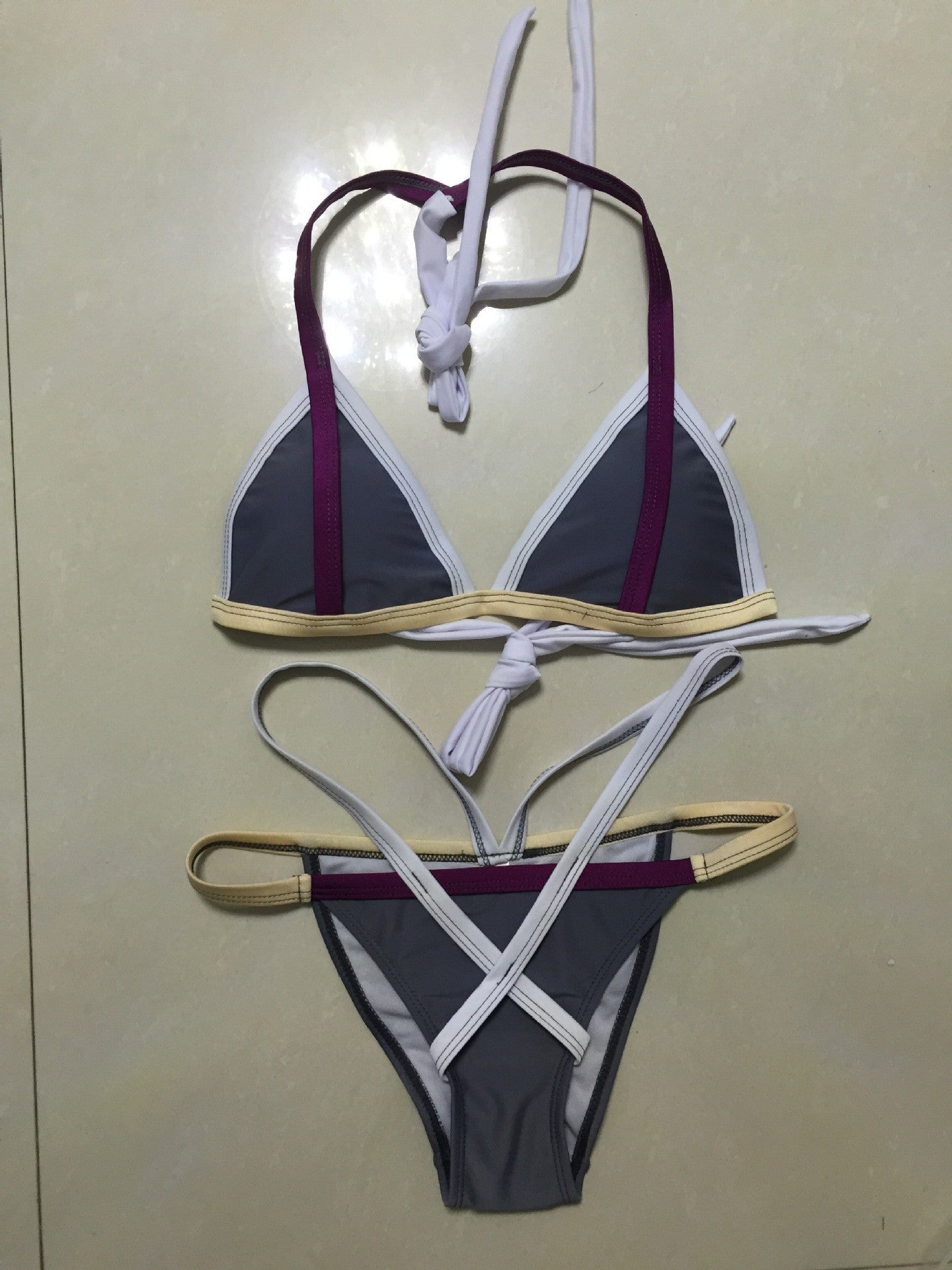Strappy Colorful Bikini Set, bikini, VIVIMARKS