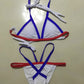 Strappy Colorful Bikini Set, bikini, VIVIMARKS